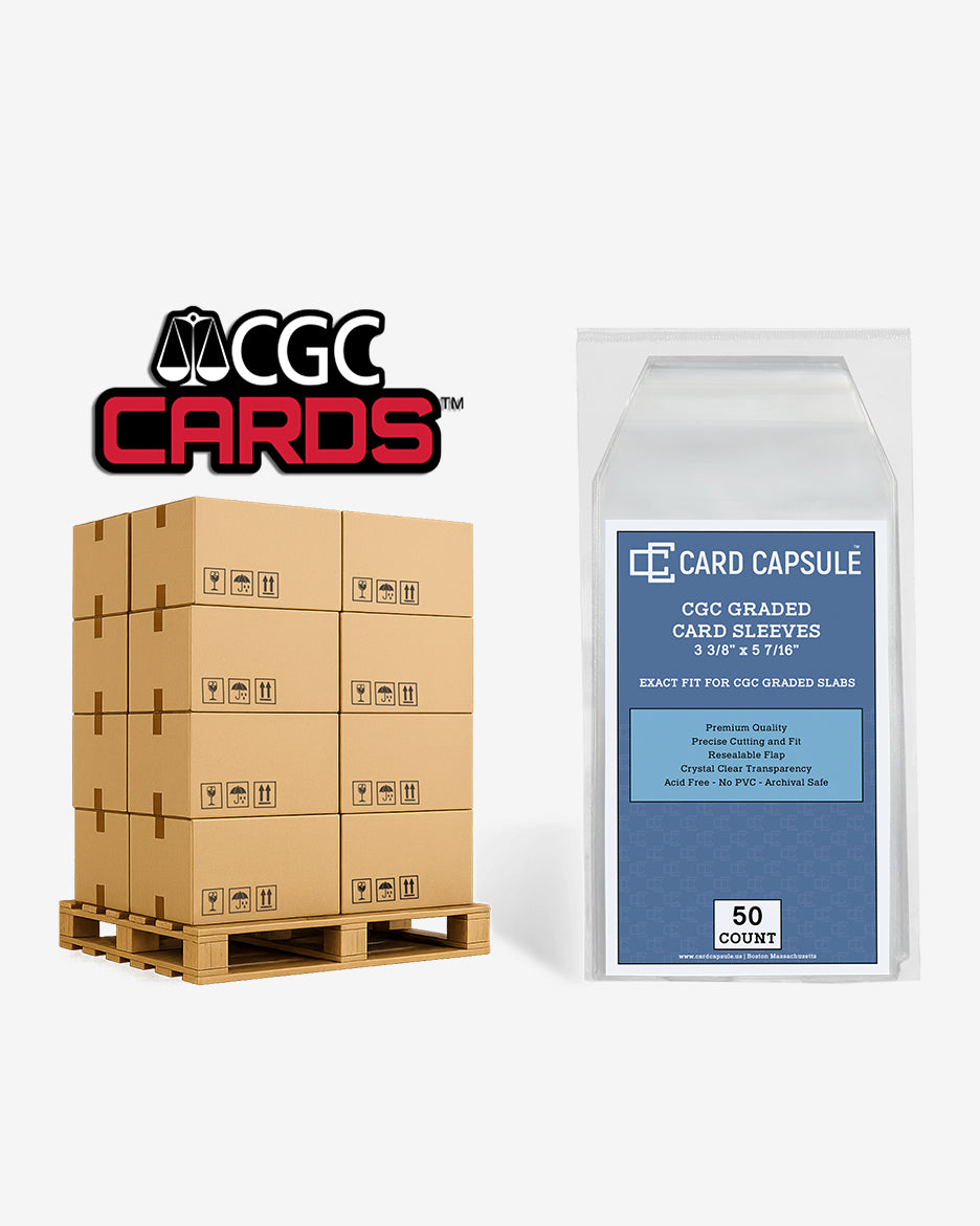 CGC Graded Card Sleeves | Sleeves for CGC Slabs | CGC Sleeves  Card Capsule