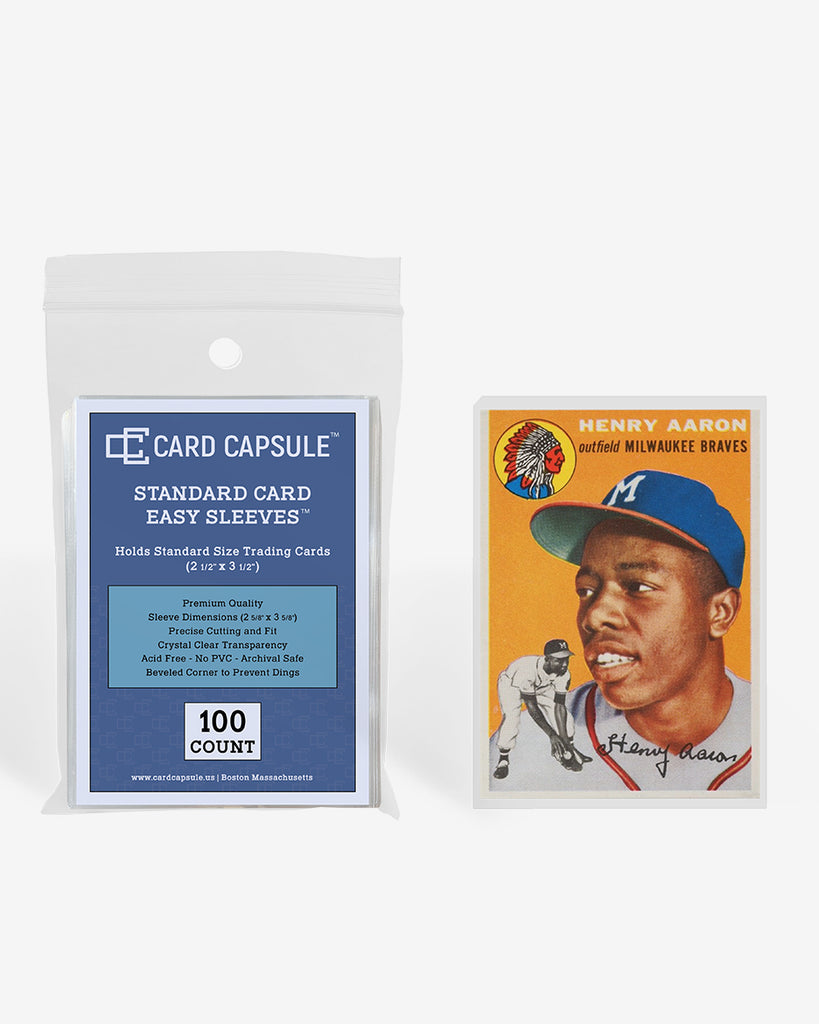 Easy-Glide Sleeves for Standard Trading Cards