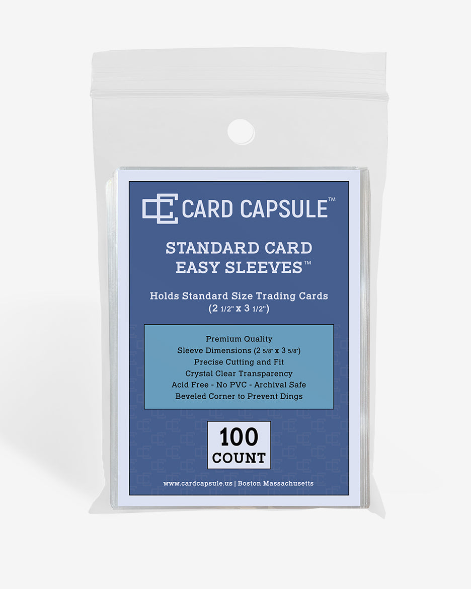 Easy-Glide Sleeves for Standard Trading Cards