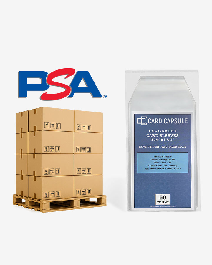 PSA Graded Card Sleeves | Sleeves for PSA Slabs