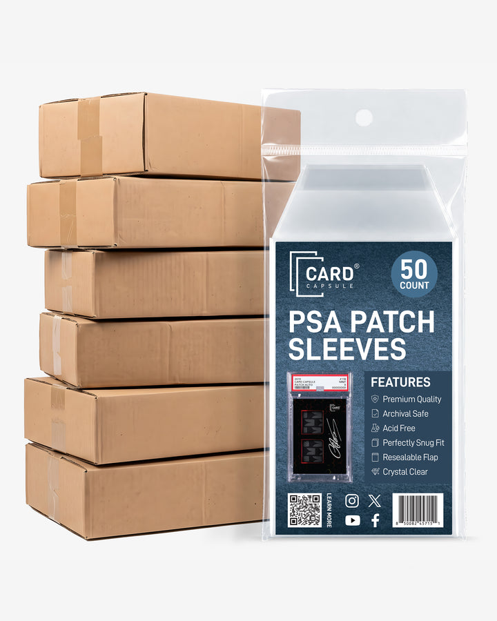 PSA Graded Card Sleeves - Patch &amp; Jersey Card