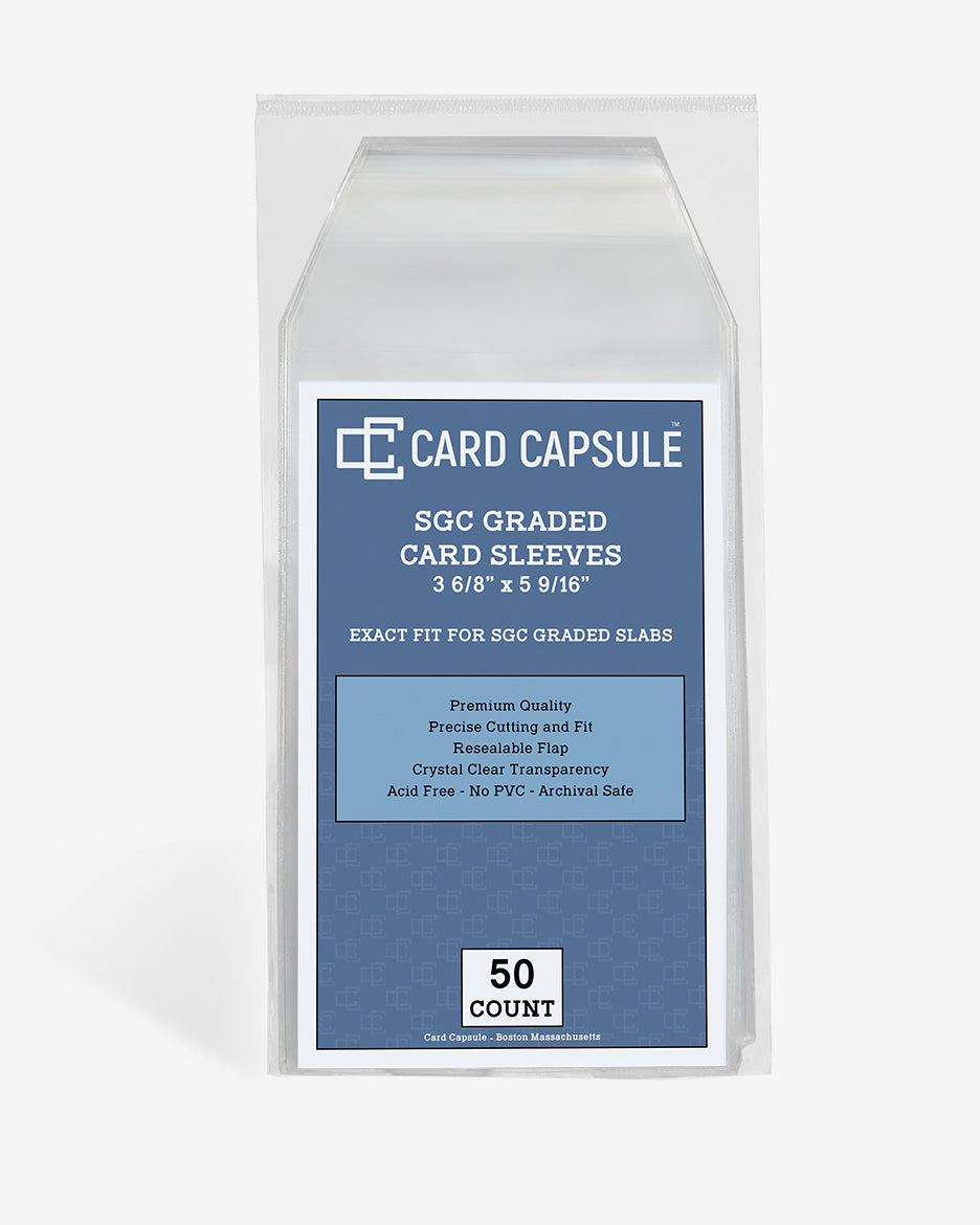 SGC Graded Card Sleeves | Sleeves for SGC Slabs | SGC Sleeves Card Capsule SGC Graded Card Sleeves | Sleeves for SGC Slabs | SGC Sleeves Card Capsule
