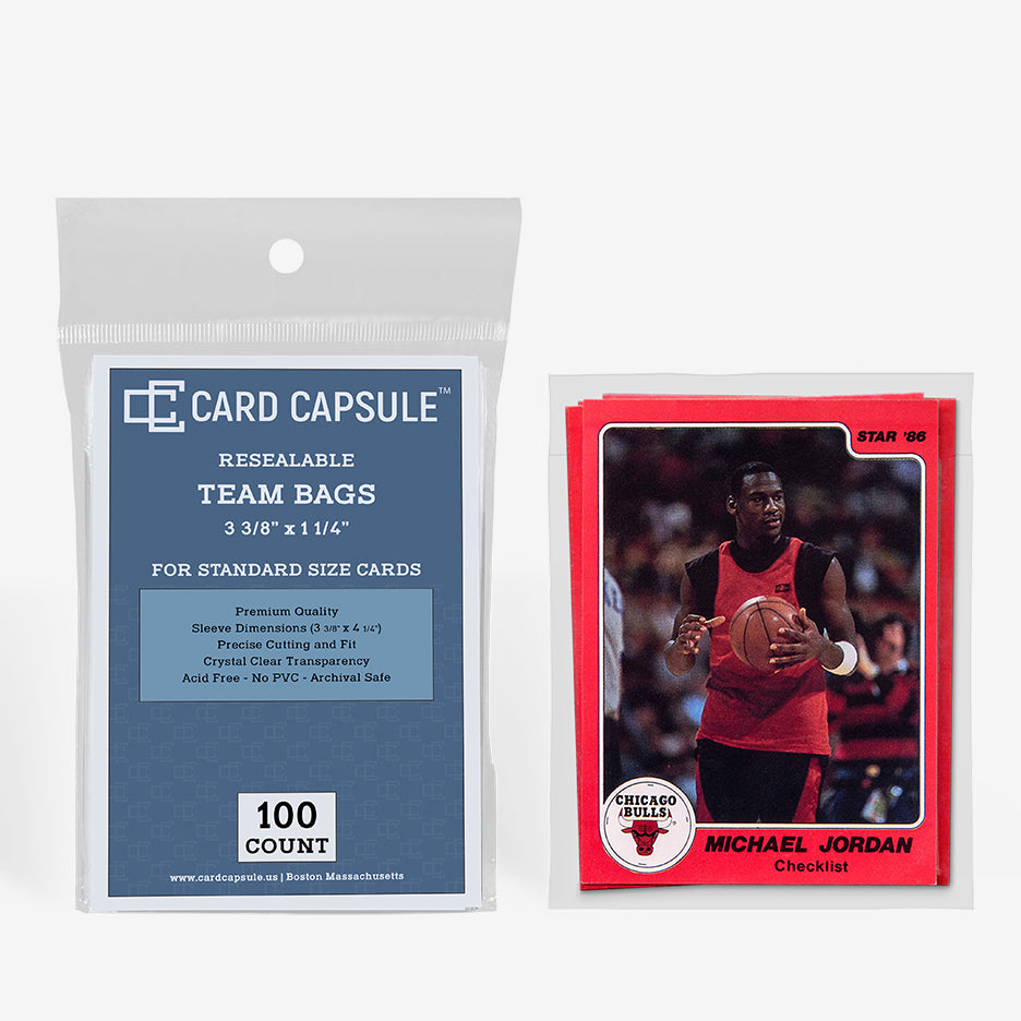 team bags for graded cards DEDC 200 Pcs Card Sleeves Trading Cards, Team Bag Fit 3x4inch 35PT Top Loaders for Trading Card Shipping Sports Card Sleeves Protector : Toys & Games You automatically participate in this months giveaway.( Read more about the giveaway on the homepage) VEVOR Graded Card Storage Box
