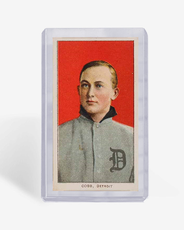 Vintage T206 tobacco card in a clear Card Capsule tobacco size toploader