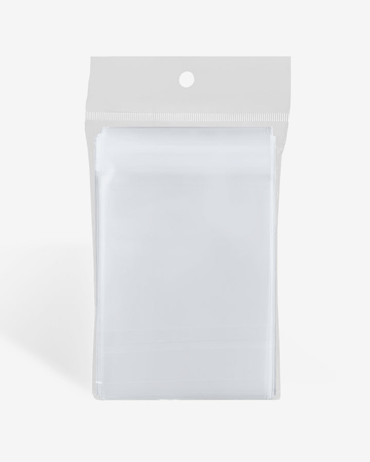 Single clear Card Capsule resealable team bag for standard size trading cards