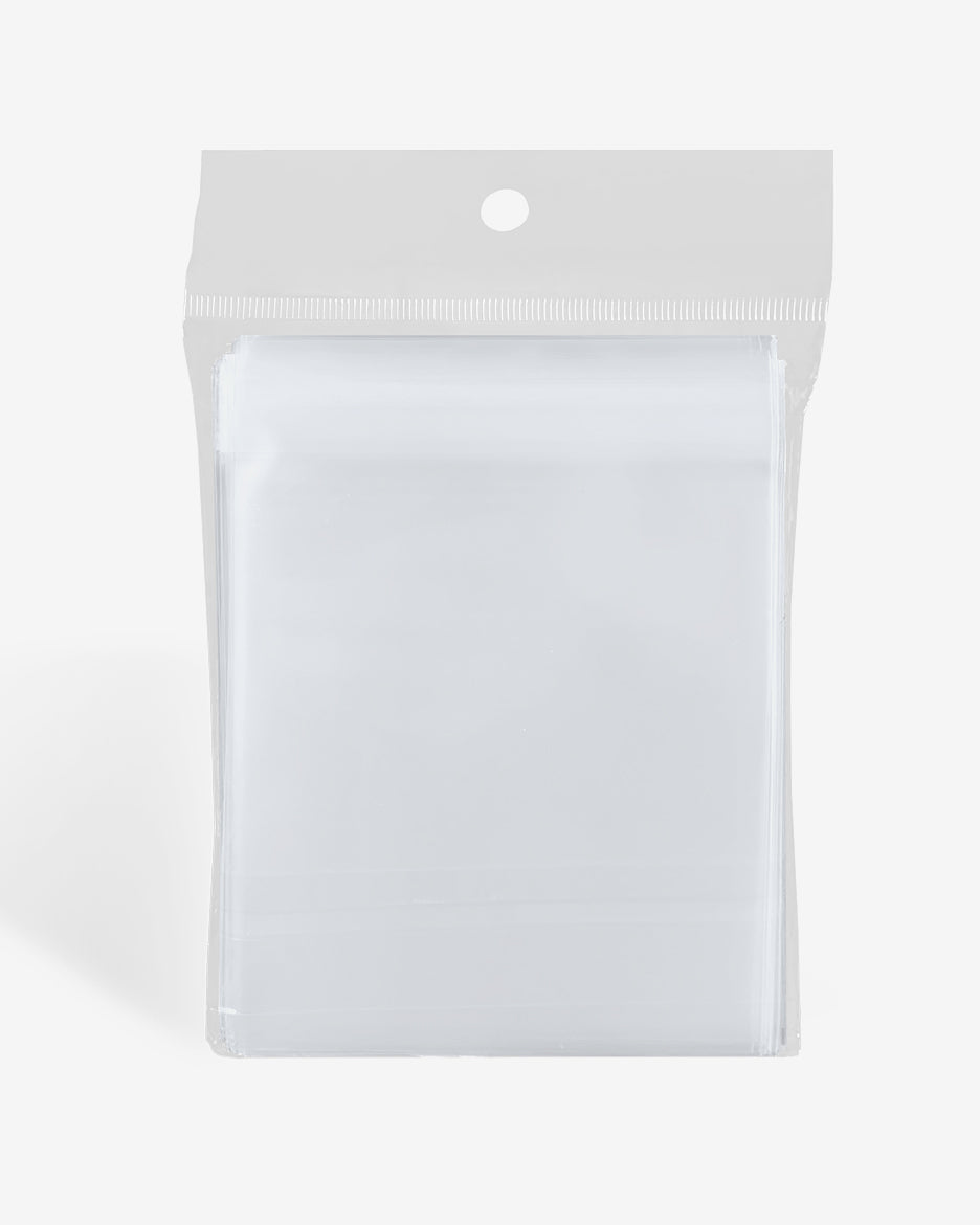 Single clear Toploader Resealable Sleeve, sized to fit 20-55pt toploaders